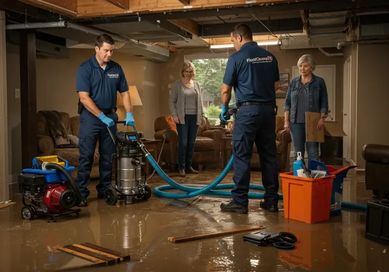 Basement Water Extraction and Removal Techniques process in Saint John, IN